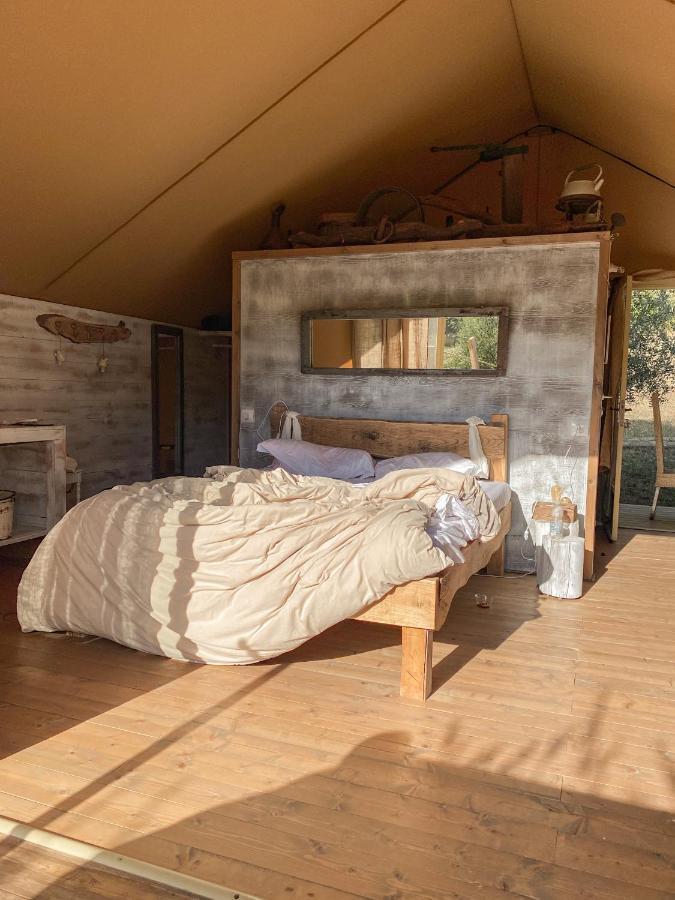 Glamping In Toscana, Luxury Tents In Agriturismo Biologico Sorano  Dış mekan fotoğraf