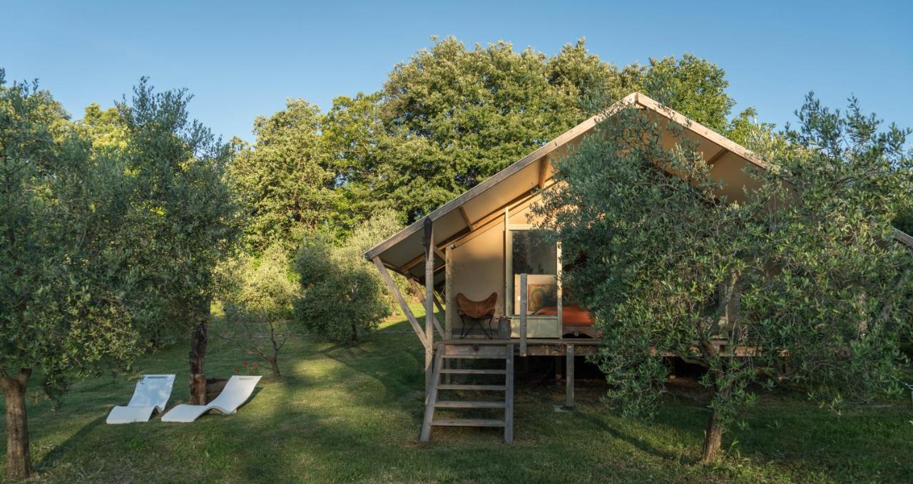 Glamping In Toscana, Luxury Tents In Agriturismo Biologico Sorano  Dış mekan fotoğraf