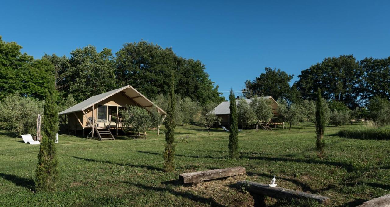 Glamping In Toscana, Luxury Tents In Agriturismo Biologico Sorano  Dış mekan fotoğraf