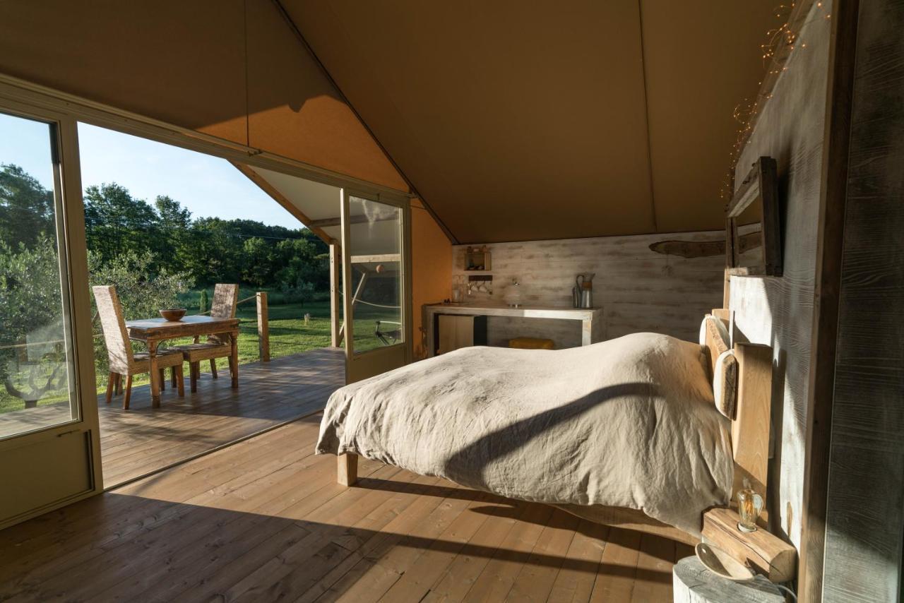 Glamping In Toscana, Luxury Tents In Agriturismo Biologico Sorano  Dış mekan fotoğraf