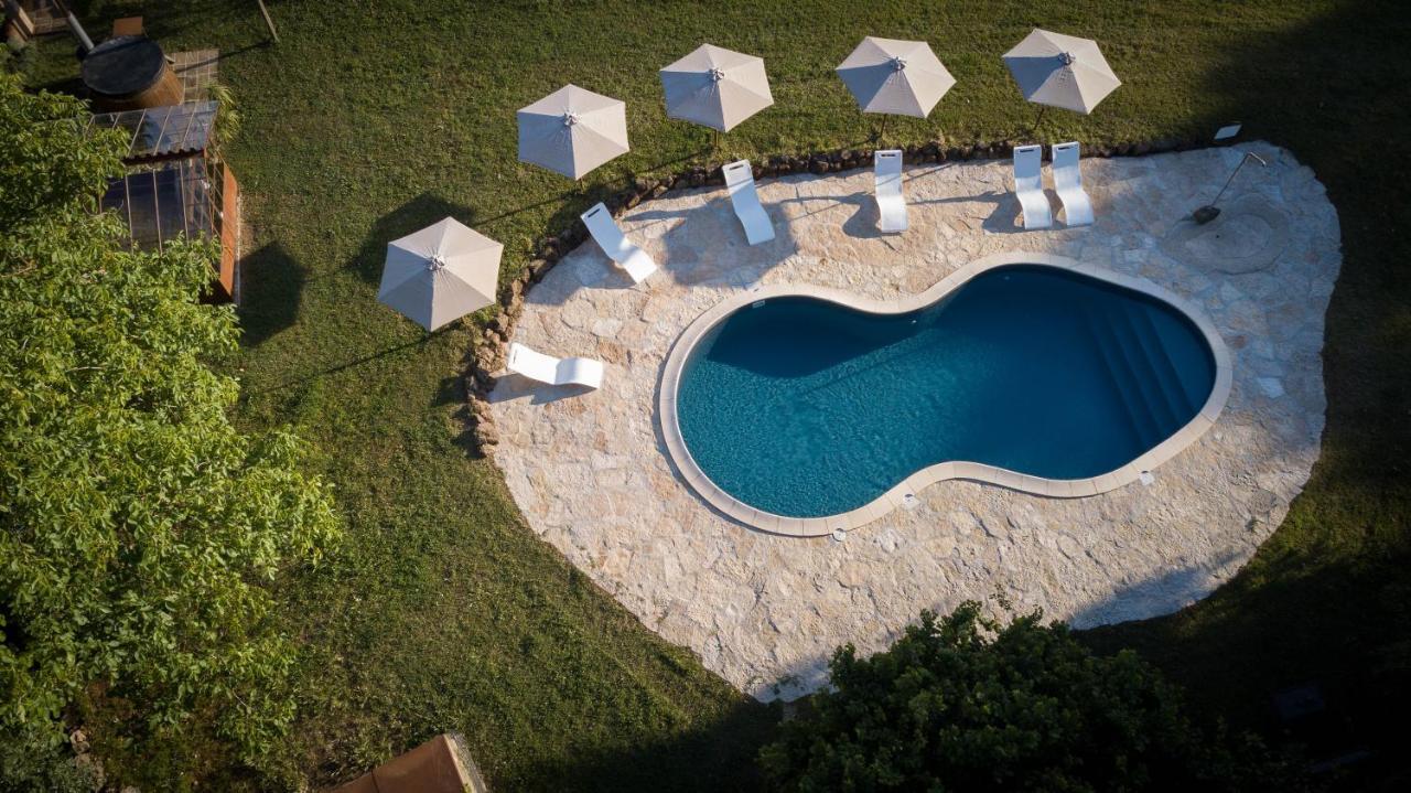 Glamping In Toscana, Luxury Tents In Agriturismo Biologico Sorano  Dış mekan fotoğraf