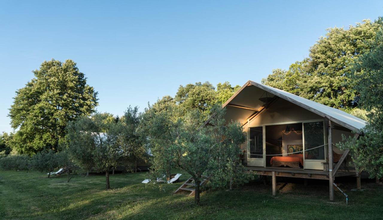 Glamping In Toscana, Luxury Tents In Agriturismo Biologico Sorano  Dış mekan fotoğraf