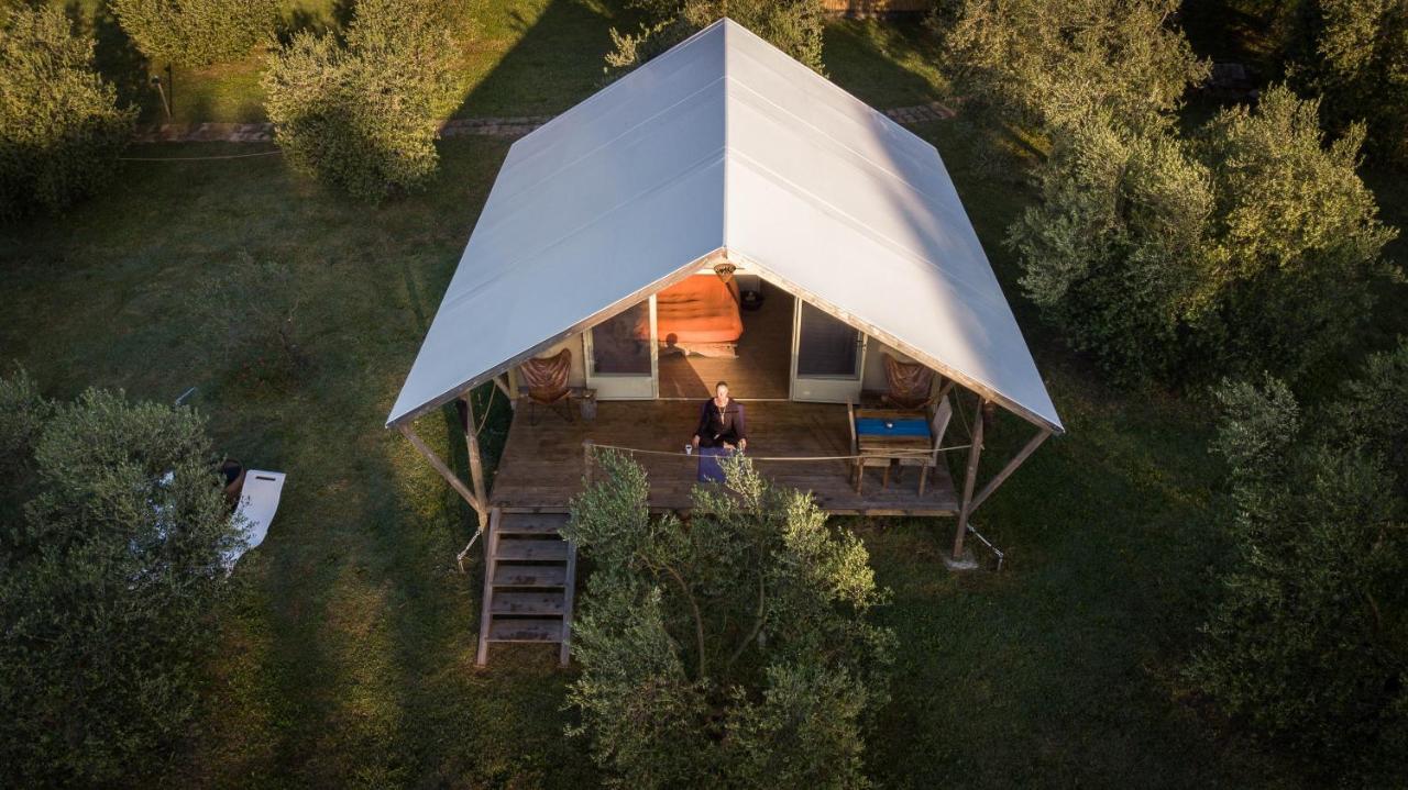 Glamping In Toscana, Luxury Tents In Agriturismo Biologico Sorano  Dış mekan fotoğraf